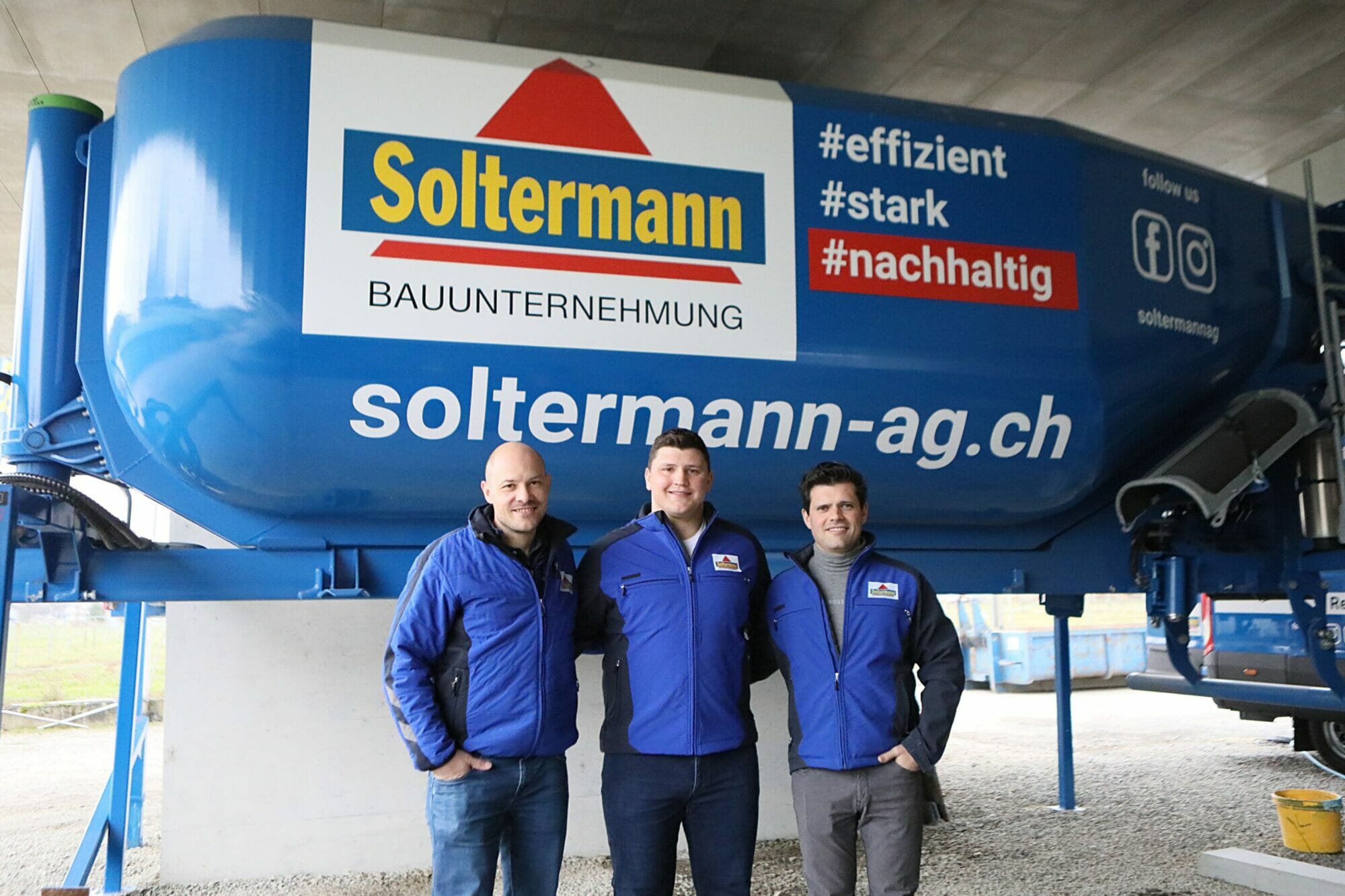 Neue Partnerschaft mit A.Soltermann AG Bauunternehmung, Unterkulm